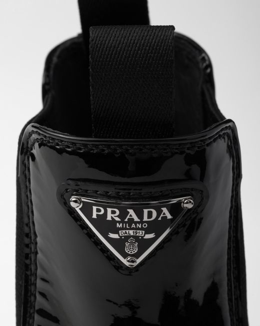 Stivaletti Monolith di Prada in Black