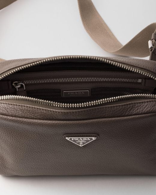 Prada Green Suede Logo Shoulder Bag – Treasures of NYC