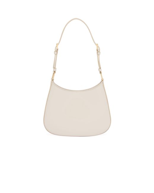 Borsa Cleo di Prada in White