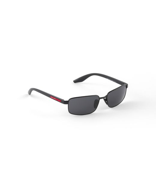 Prada Blue Linea Rossa Sunglasses for men