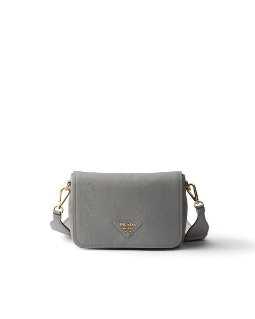 Borsa A Spalla di Prada in Gray
