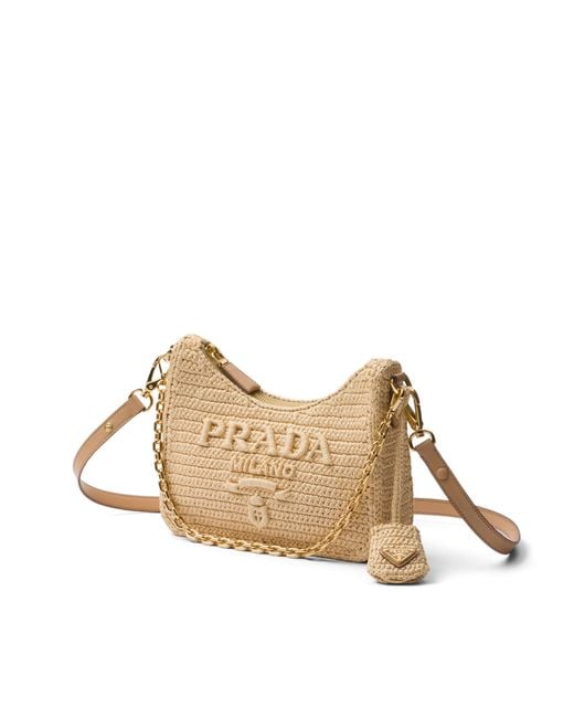 Borsa Re-Edition Mini di Prada in White