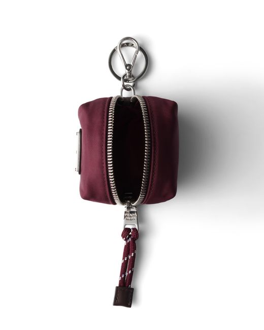Prada Speedrock Schlüsselanhänger Aus Re-Nylon, Herren in Purple für Herren