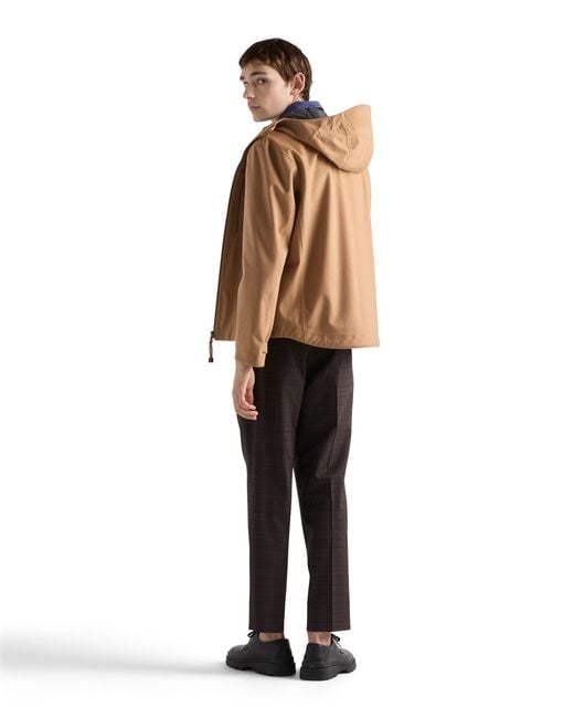 Giubbotto di Prada in Natural da Uomo