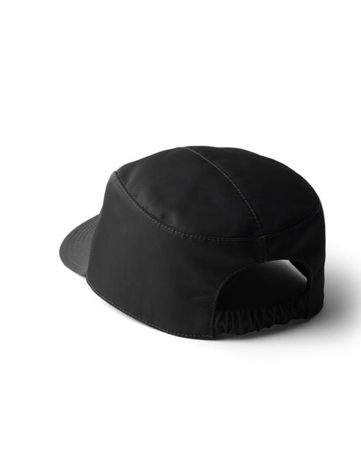 Prada Black Re-Nylon Baseball Cap