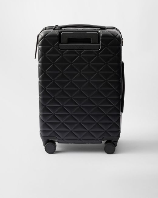 Prada Black Trolley Aus Polycarbonat