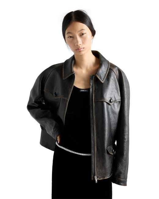 Prada Black Velvet Top