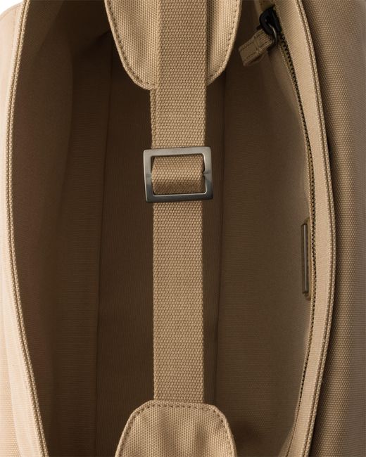 Prada Brown Canvas Shoulder Bag for men