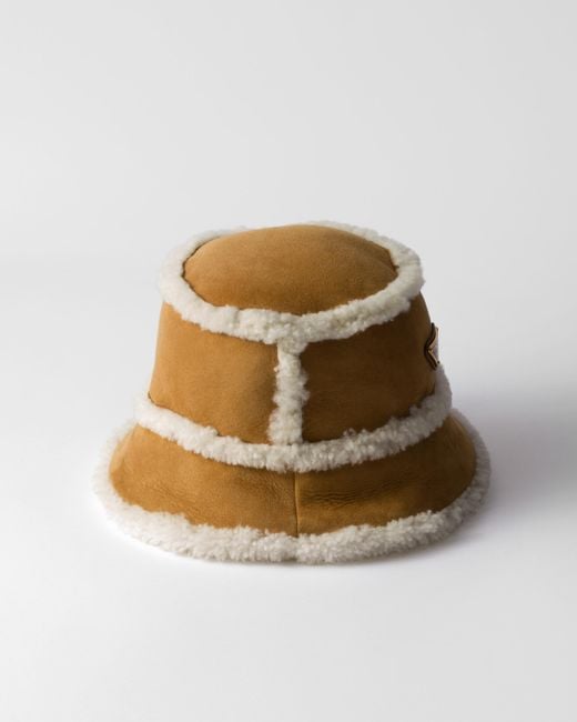 Cappello Da Pescatore di Prada in Natural