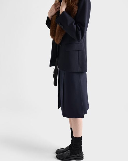 Gonna di Prada in Black