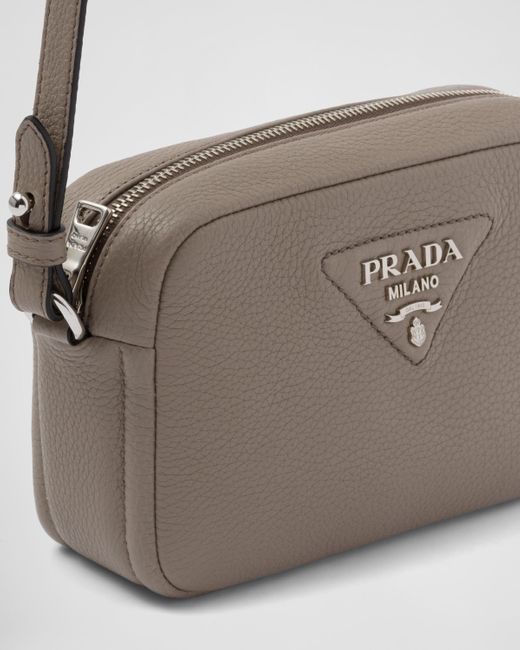 Prada Natural Small Leather Bag