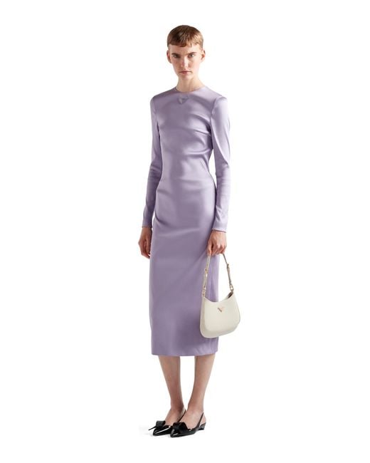 Borsa Cleo di Prada in White