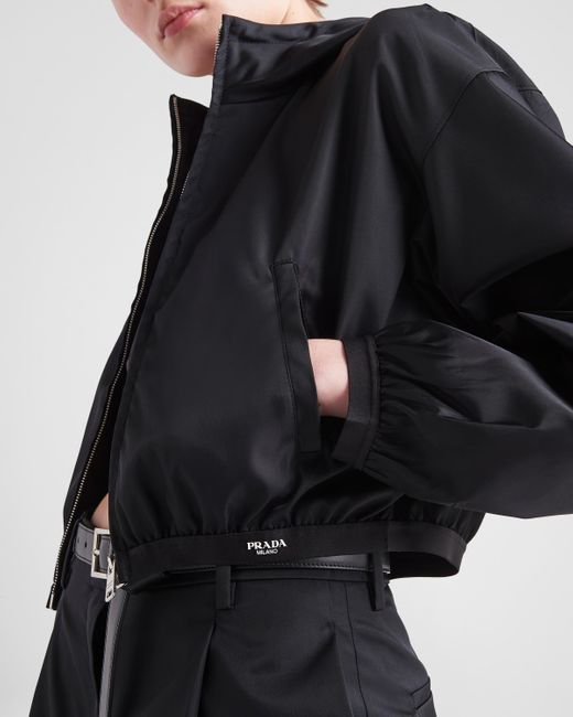 Prada Black Re-Nylon Blouson Jacket