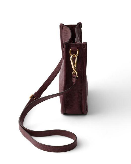 Prada Brown Mini Leather Shoulder Bag