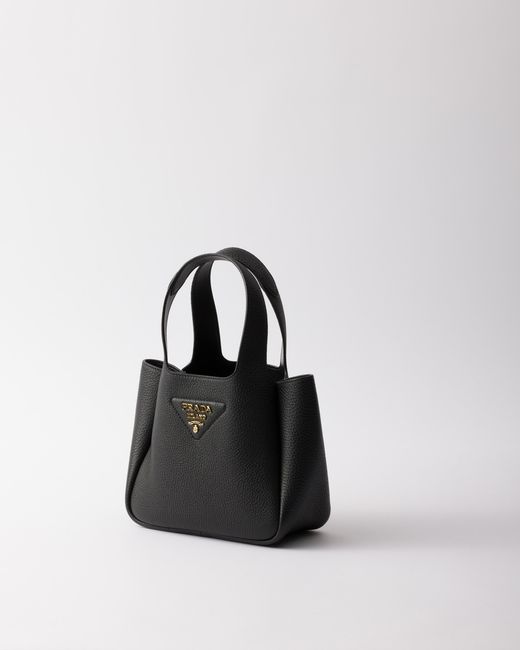 Borsa A Mano Liaison Mini di Prada in Black