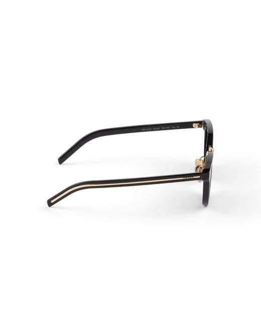 Prada Blue Sunglasses With The Iconic Metal Plaque for men