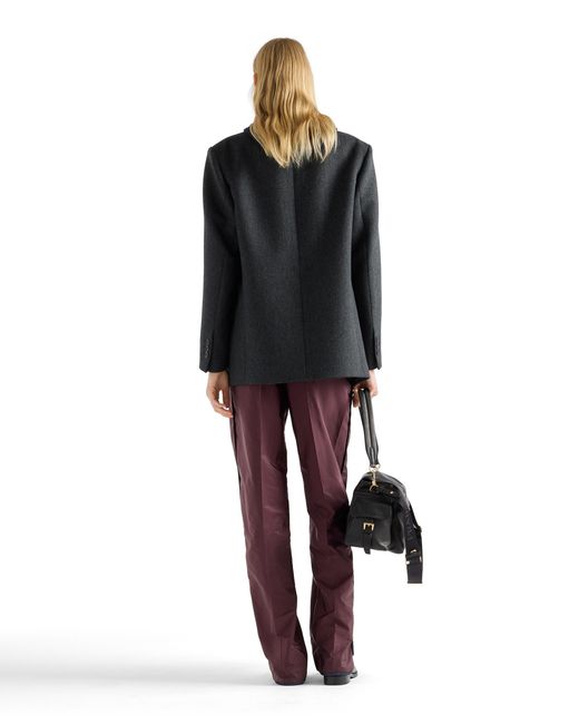 Prada Purple Re-Nylon Pants