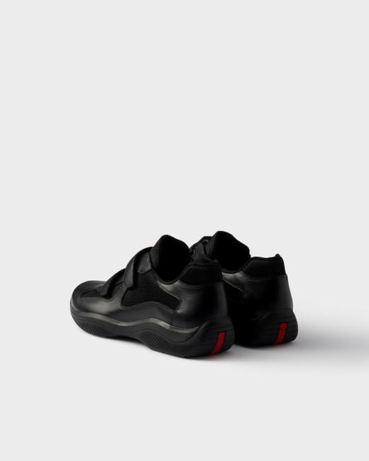 Prada Black America's Cup Original Sneakers for men