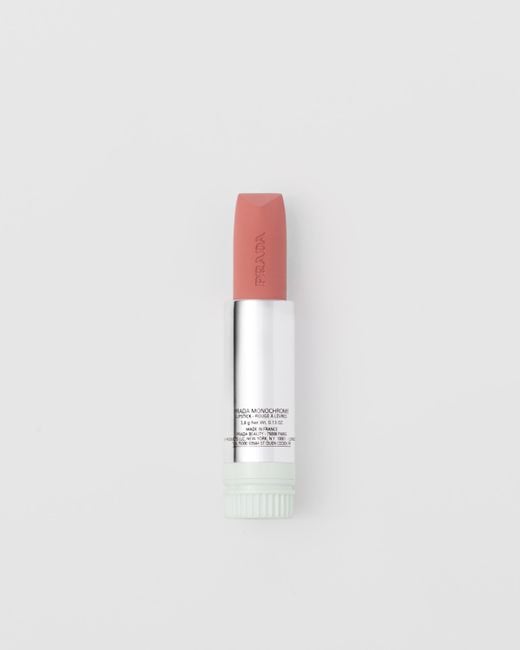 Prada White Monochrome Soft-Matter Lippenstift Nachfüllpackung