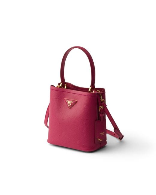 Borsa Panier Mini di Prada in Purple