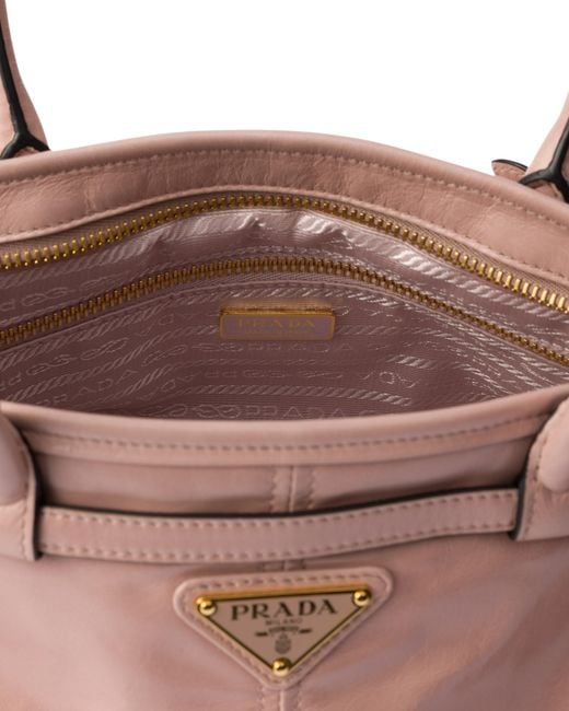 Borsa A Mano Bonnie Medium di Prada in Pink