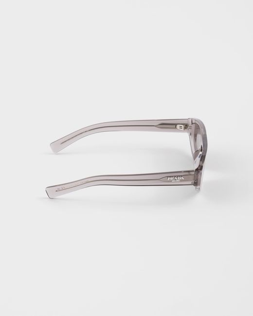 Prada Gray Eyewear Collection Sunglasses for men