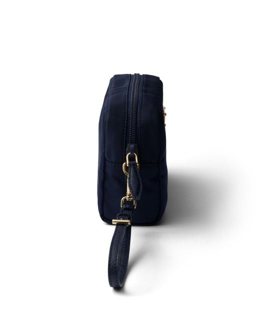 Prada Blue Small Re-Nylon Pouch
