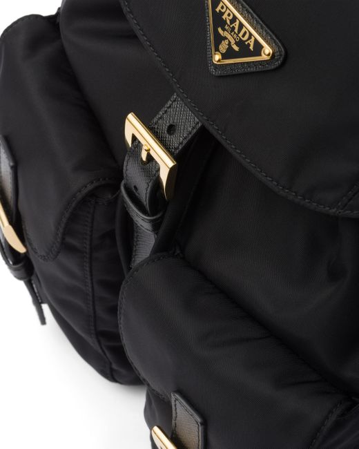Mochila Pequeña De Re-Nylon Re-Edition 1978 Prada de color Black