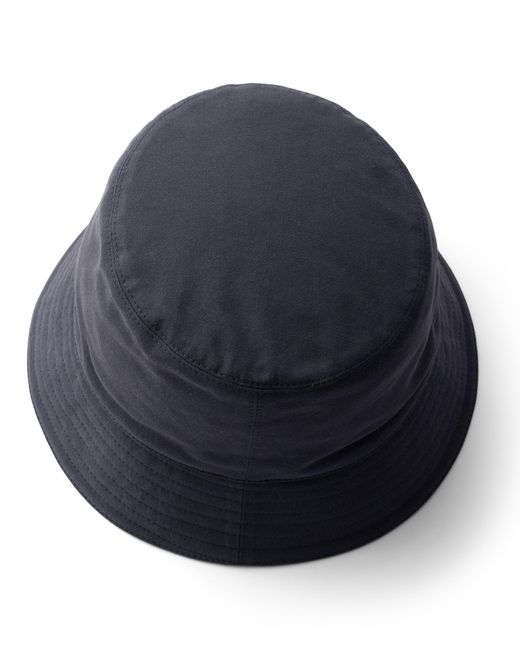 Prada Blue Old Gabardine Bucket Hat for men