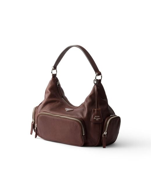 Borsa Medium di Prada in Brown