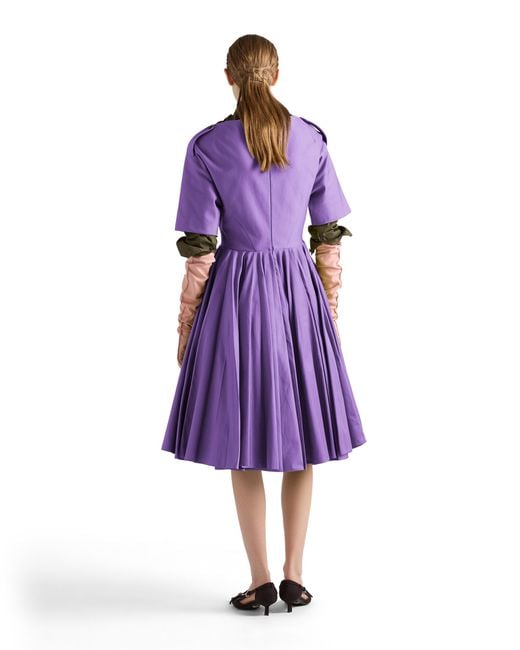 Prada Purple Chino Dress