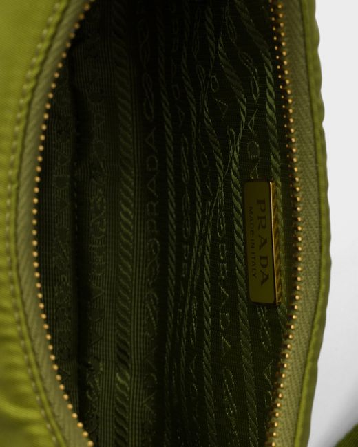 Sac Re-Edition 2005 En Re-Nylon Et Cuir Saffiano Prada en coloris Green