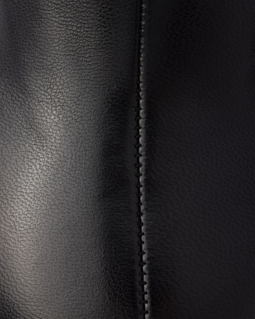 Prada Black Stretch Nappa Leather Booties
