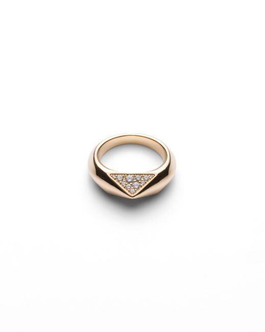 Prada White Eternal Ring