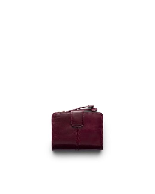 Prada Purple Small Leather Wallet