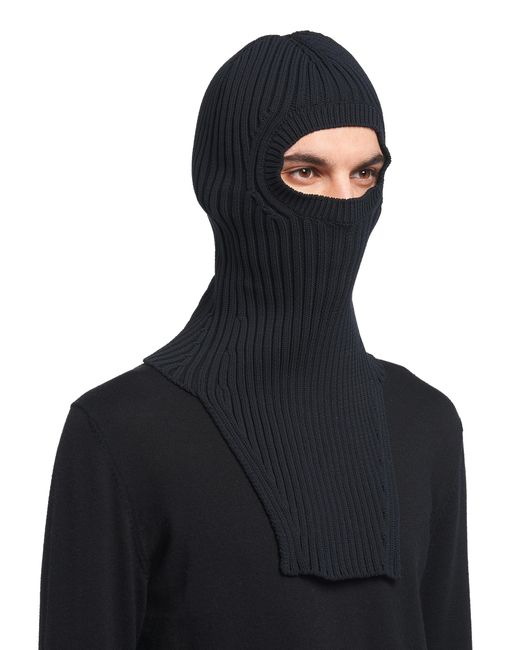 Prada Blue Technical Fabric Ski Mask for men