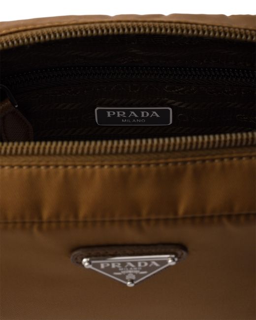 Prada Brown Small Re-Nylon Pouch