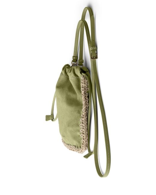 Prada Green Suede Smartphone Case
