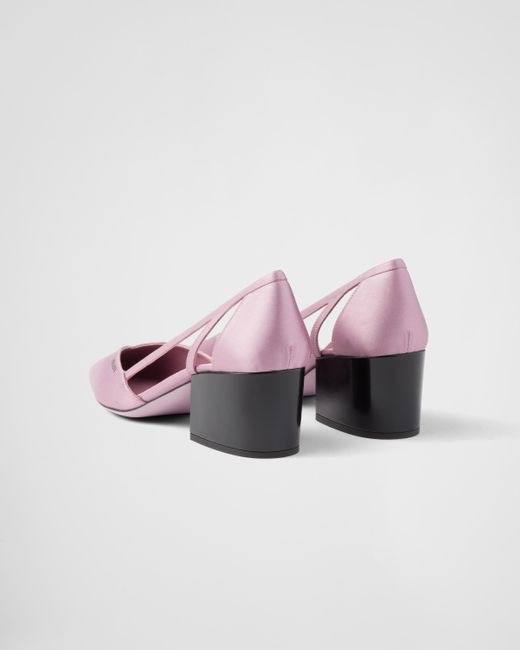 toubinana 80 satin pumps