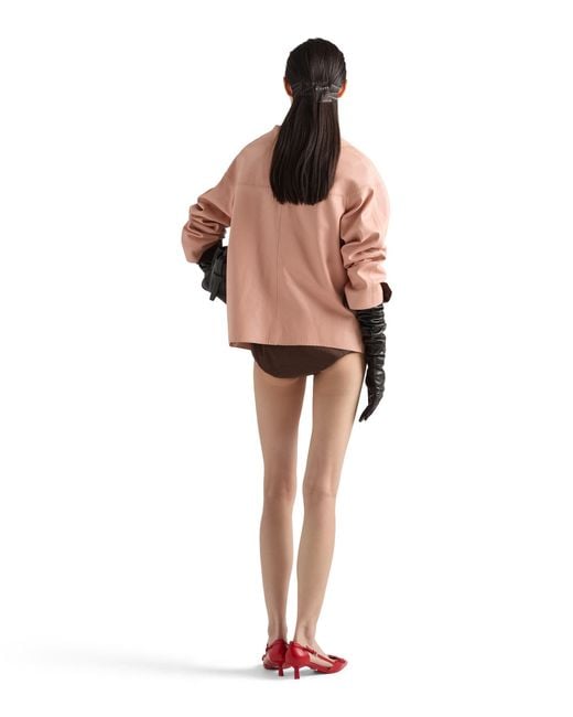 Giubbotto di Prada in Pink