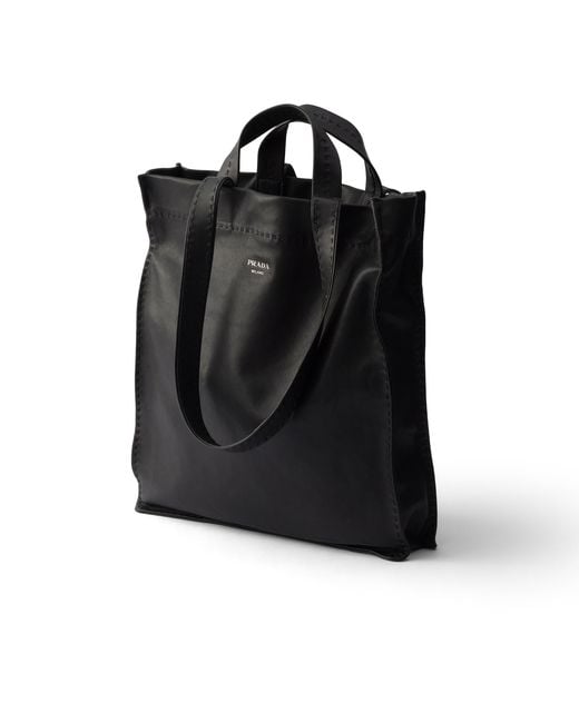 Borsa Shopping di Prada in Black da Uomo