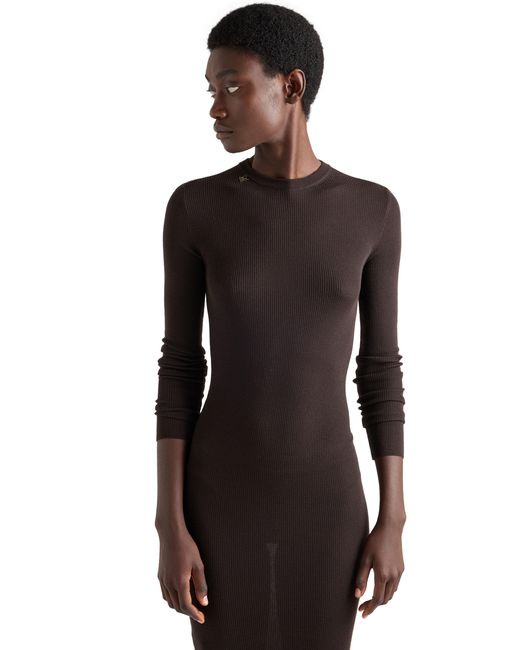 Prada Black Wool Dress, Cocoa
