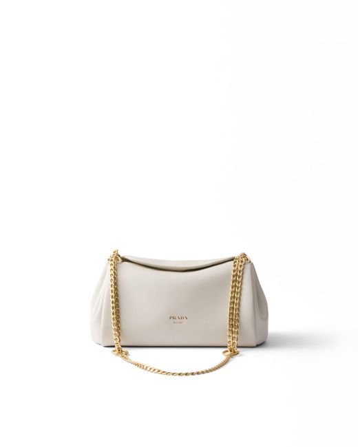 Borsa Tumulte Small di Prada in White