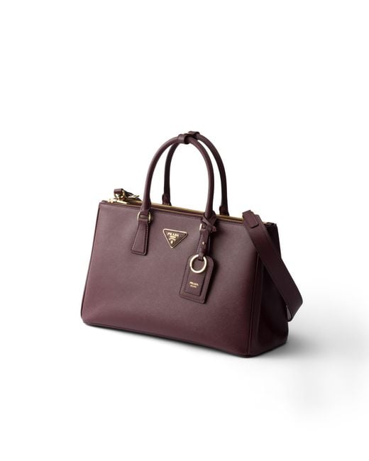 Borsa Galleria Large di Prada in Purple