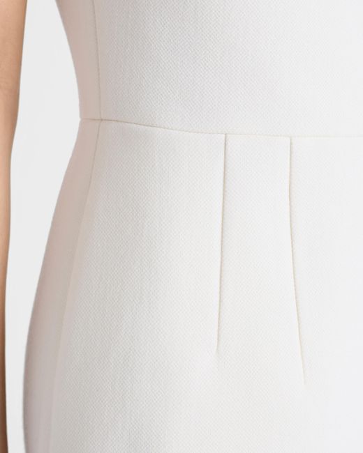 Prada White Natté Dress