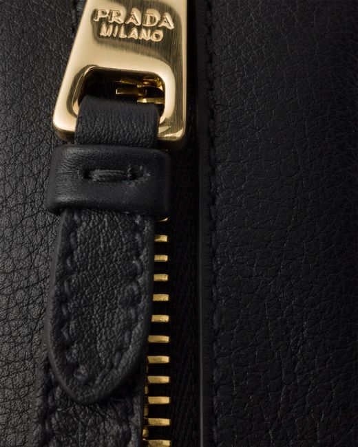 Prada Black Leather Pouch