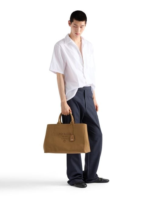 Borsa Jardinière Extra Large di Prada in Multicolor da Uomo