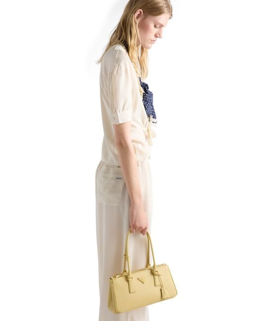 Prada White Marocain Shirt