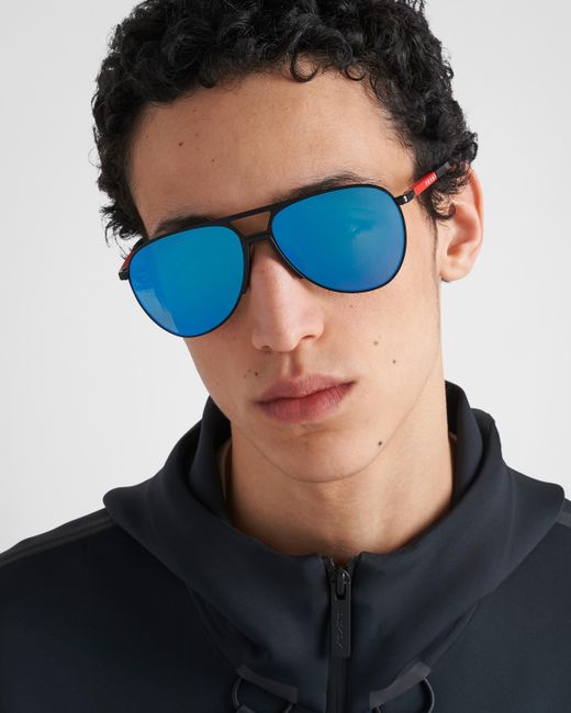 Prada Linea Rossa Active Sonnenbrille in Blue für Herren