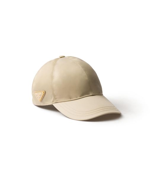 Prada White Re-Nylon Baseball Cap
